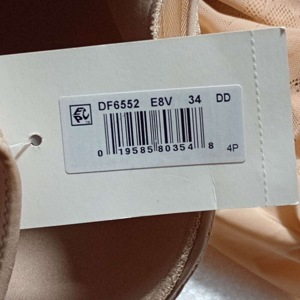 Bali Women's Ultra-Light Firm Tummy-Control Sheer Lace Body Briefer DF6552 - NWT - Picture 6 of 8